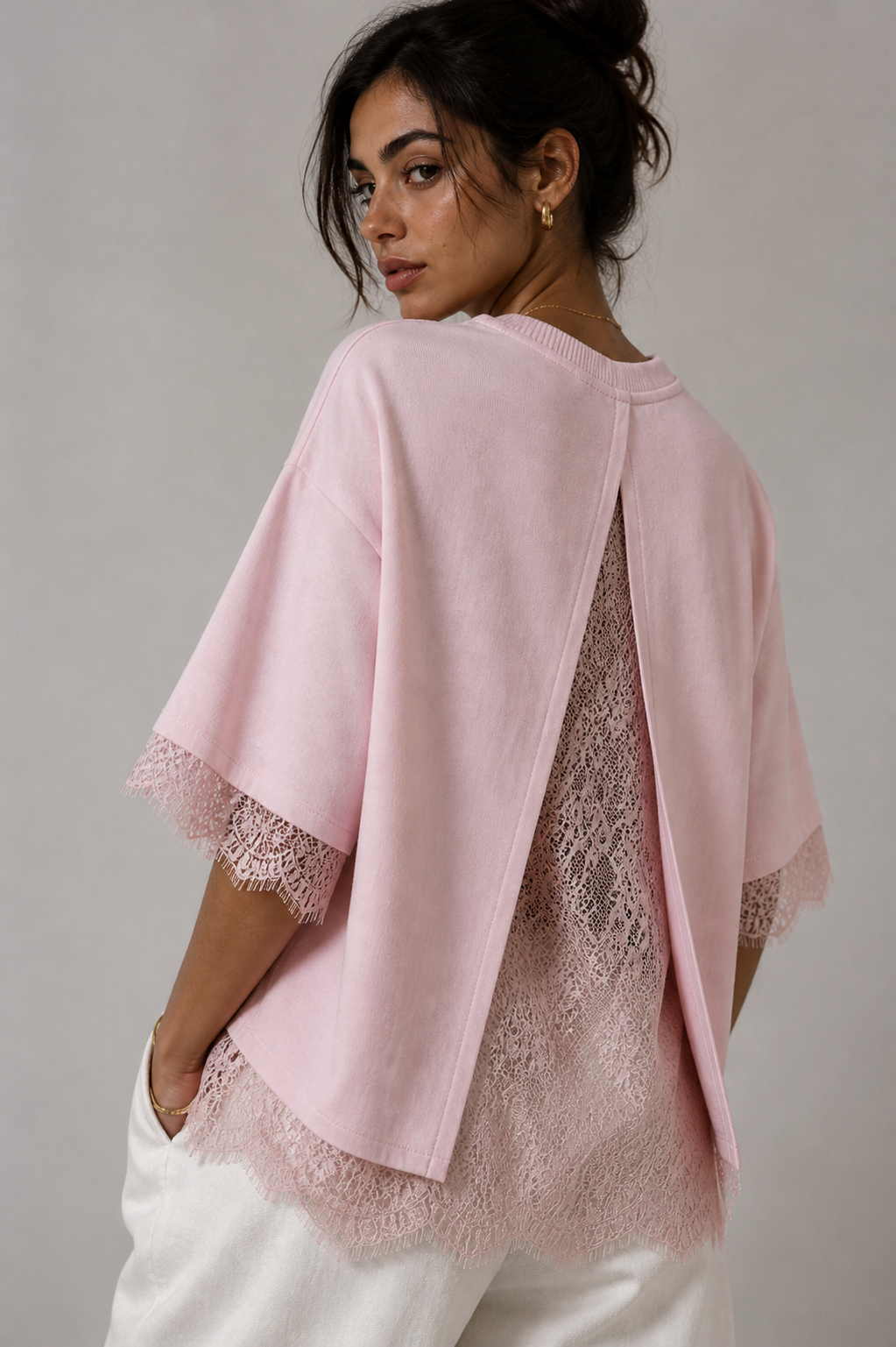 T-shirt in Pizzo Melia
