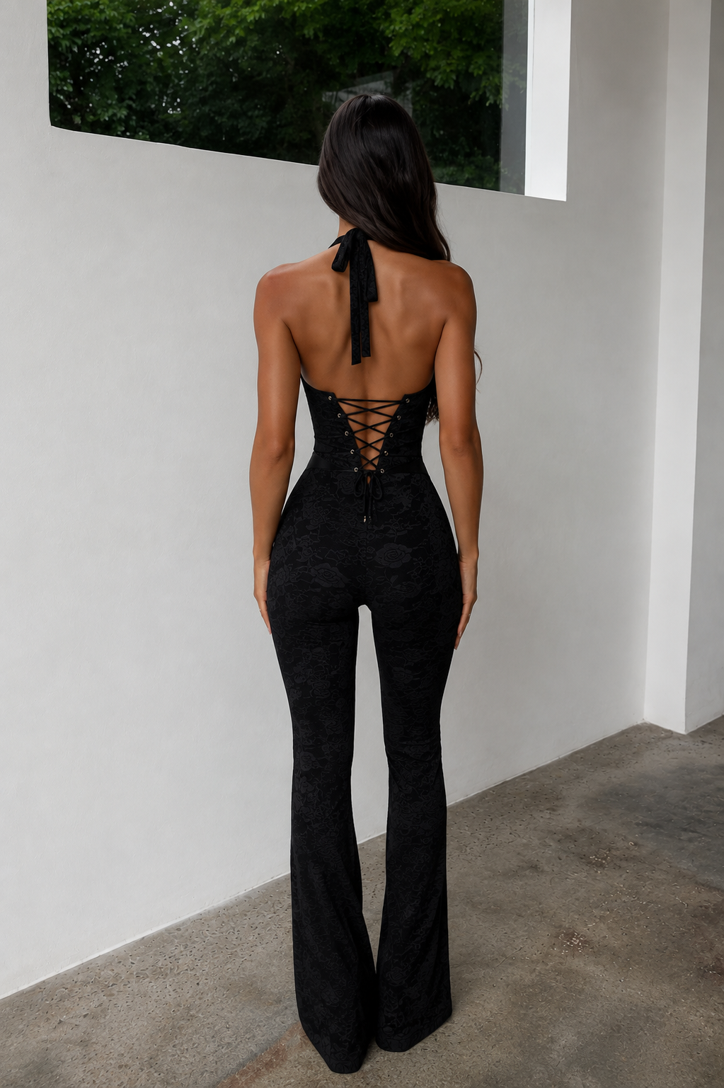 Tuta intera a corsetto Cassia