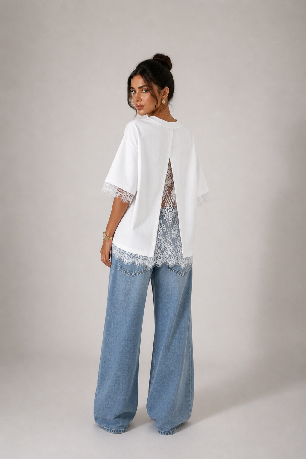 T-shirt in Pizzo Melia