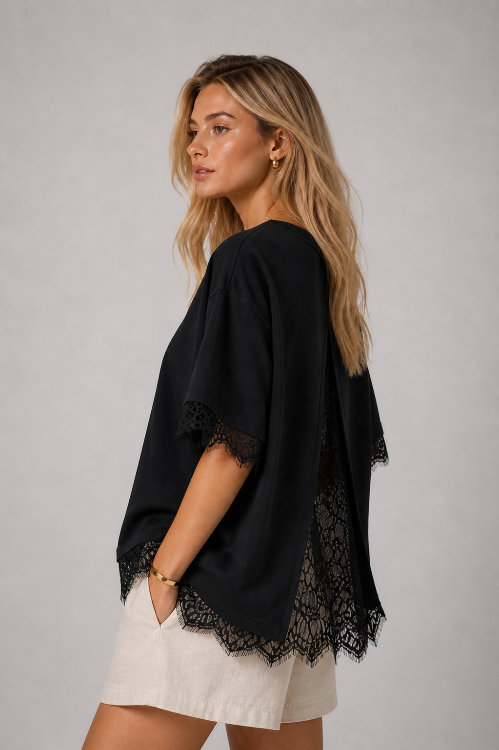 T-shirt in Pizzo Melia