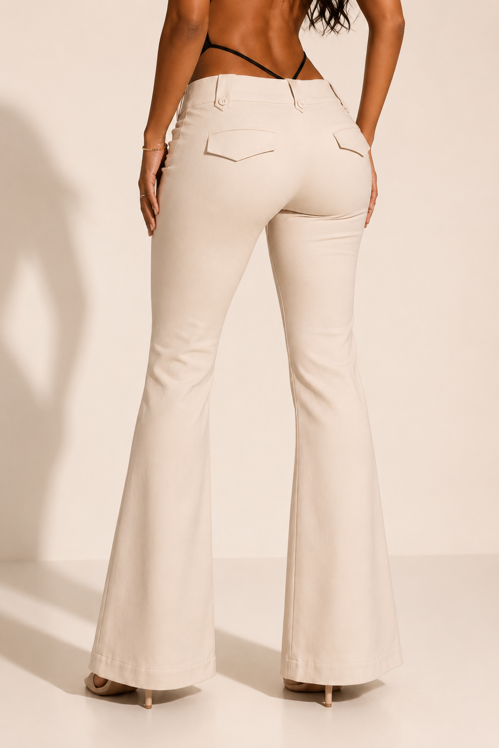 Pantaloni Bootcut Sartoriali Selene