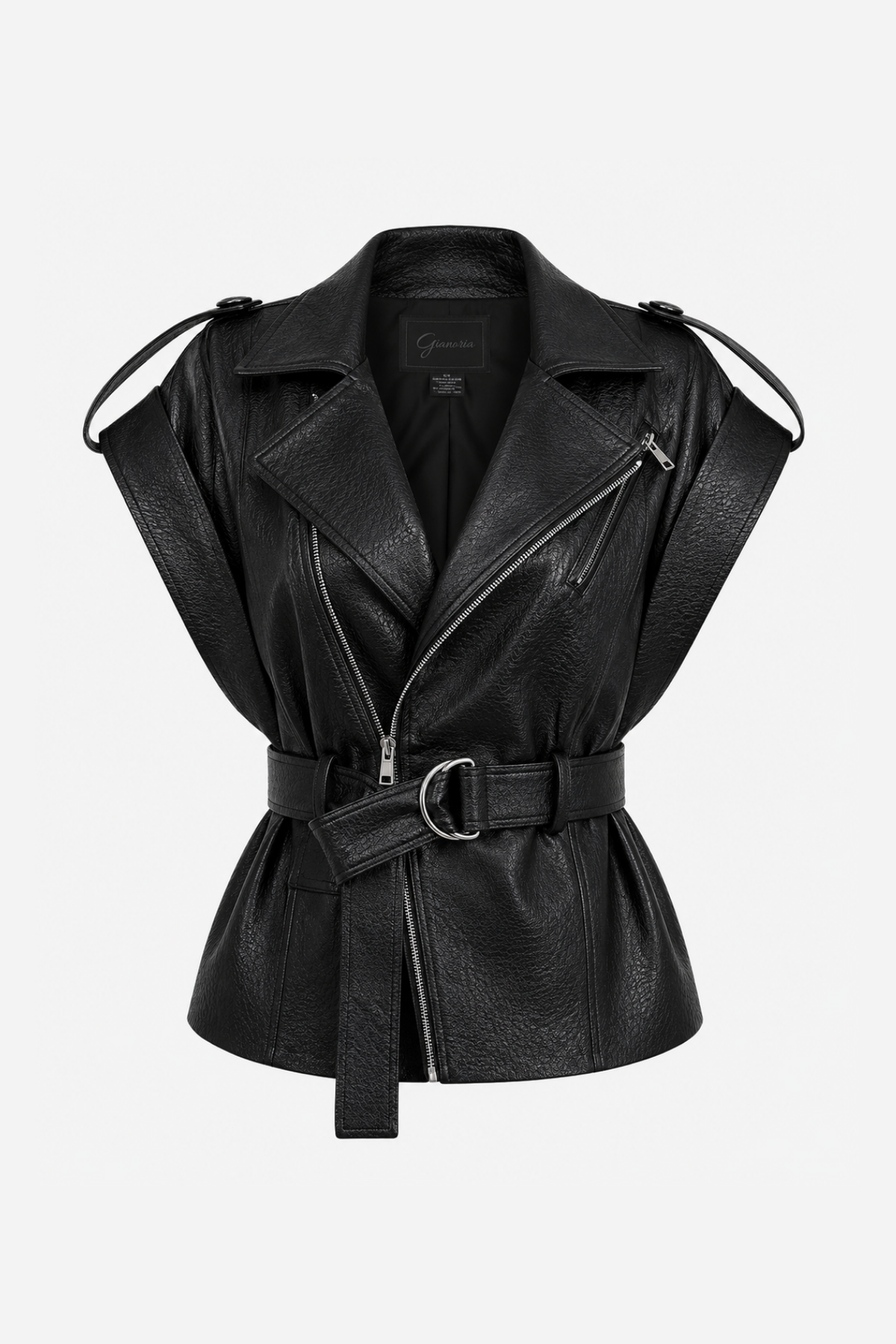Gilet iconico in ecopelle
