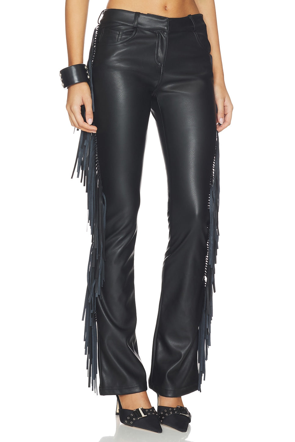 Pantaloni Katrina con frange
